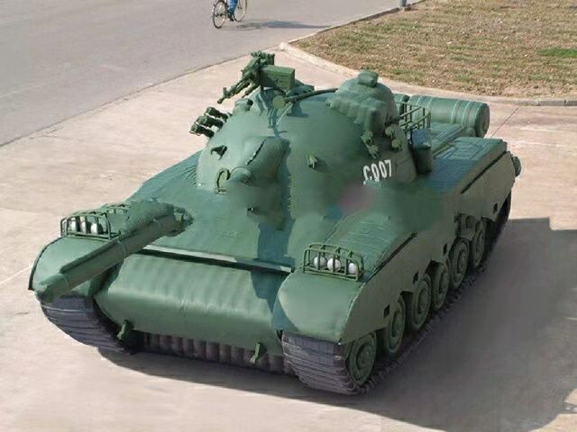 甘肃充气坦克战车
